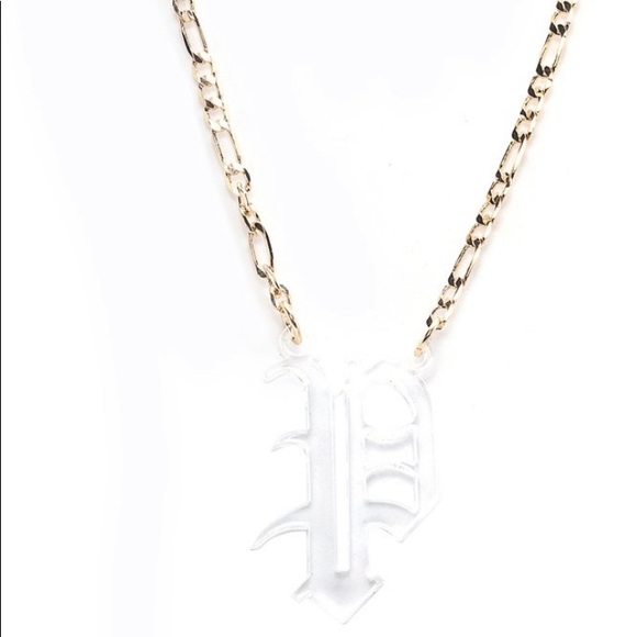 Say My Name ‘P’ Necklace - Picture 1 of 2